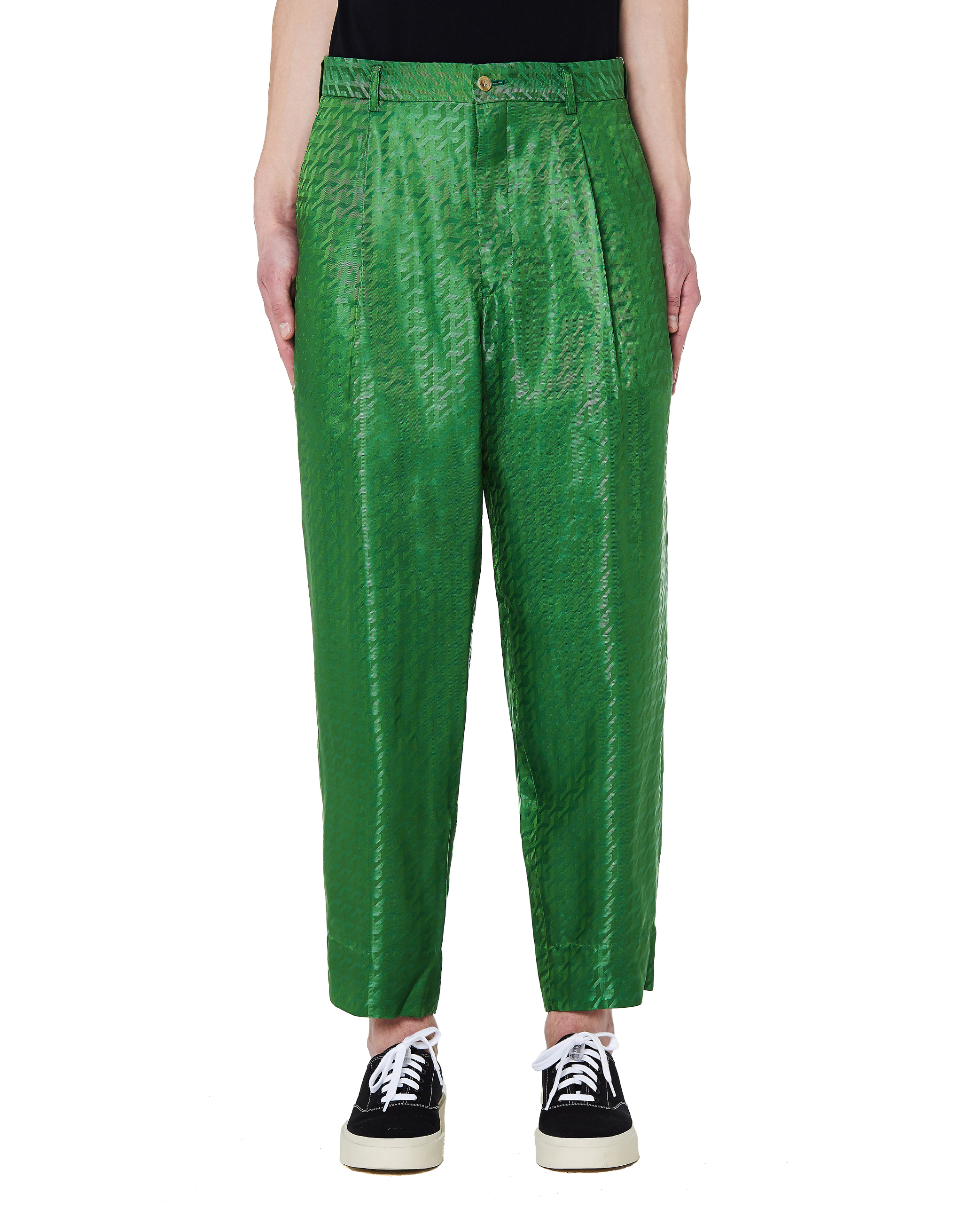 

Green Checked Trousers