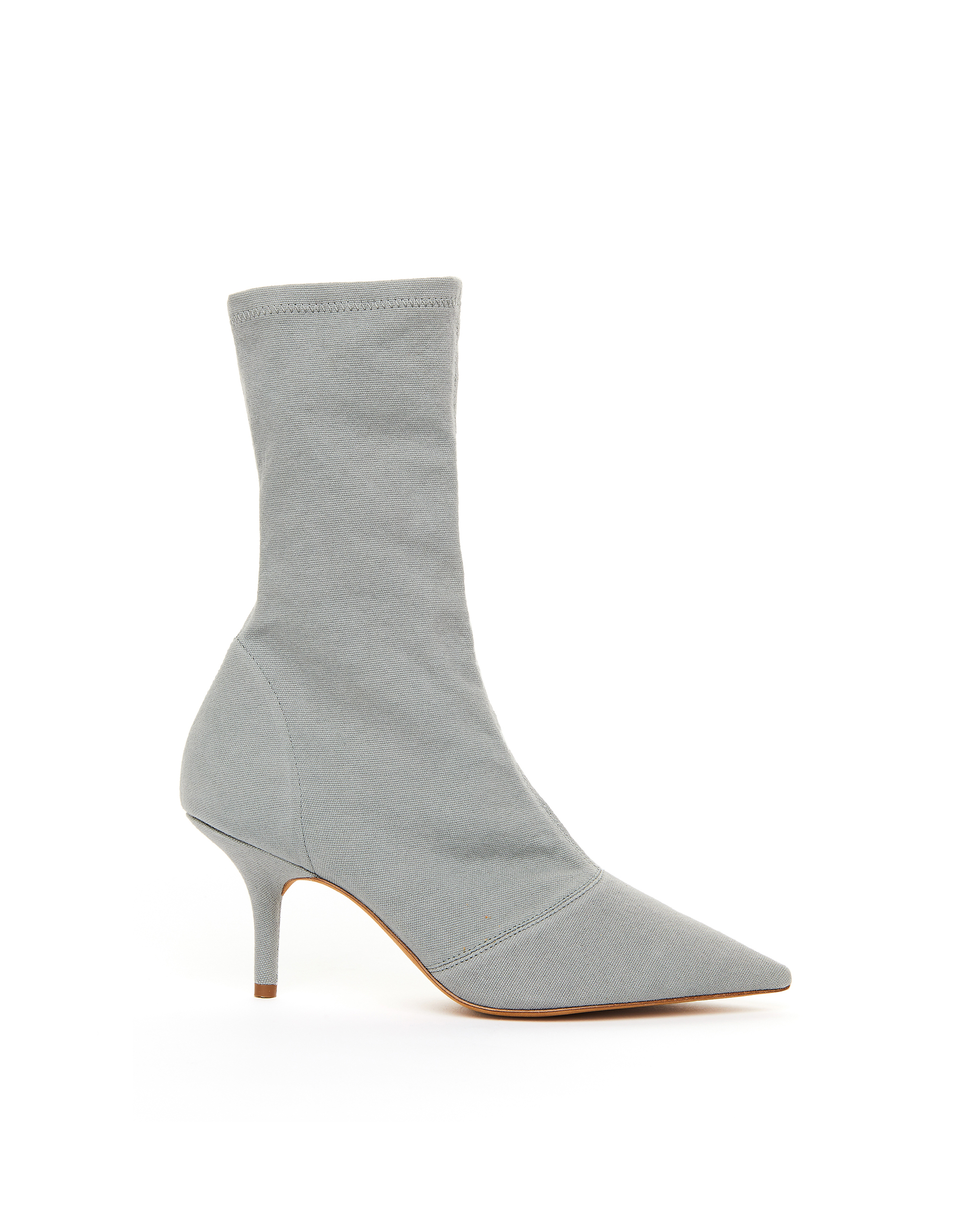 

Grey Textile Ankle Boots
