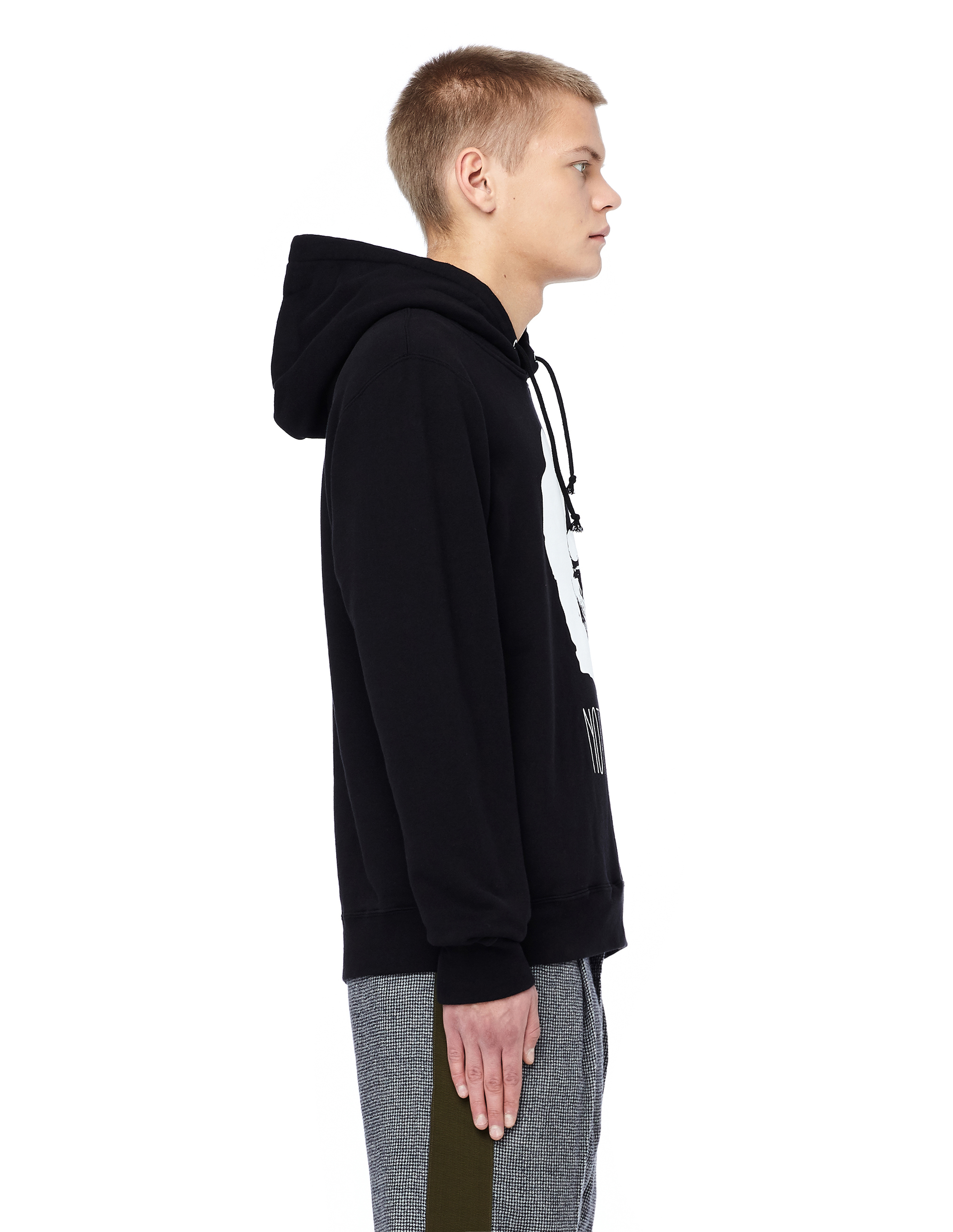 Undercover | Not Today Printed Cotton Hoodie | SVMOSCOW.COM