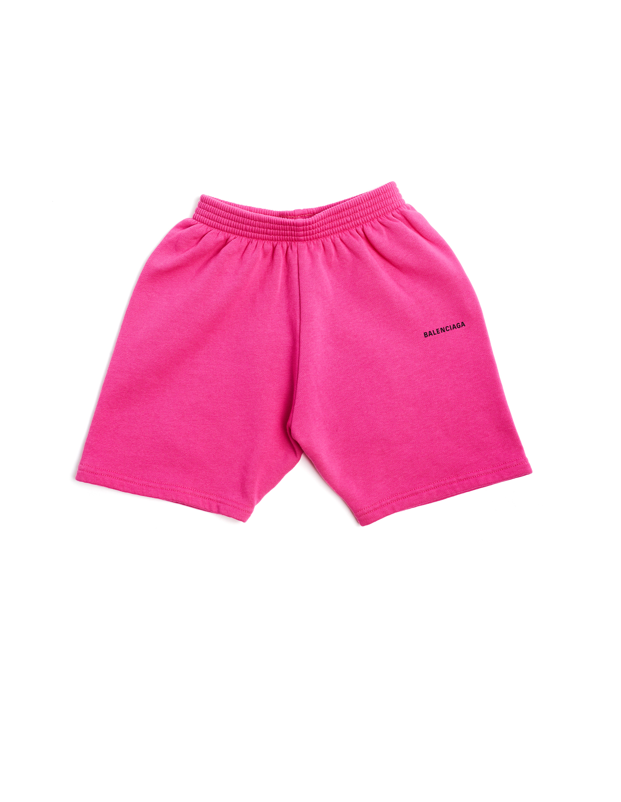 Balenciaga Kids | Pink Cotton Shorts 