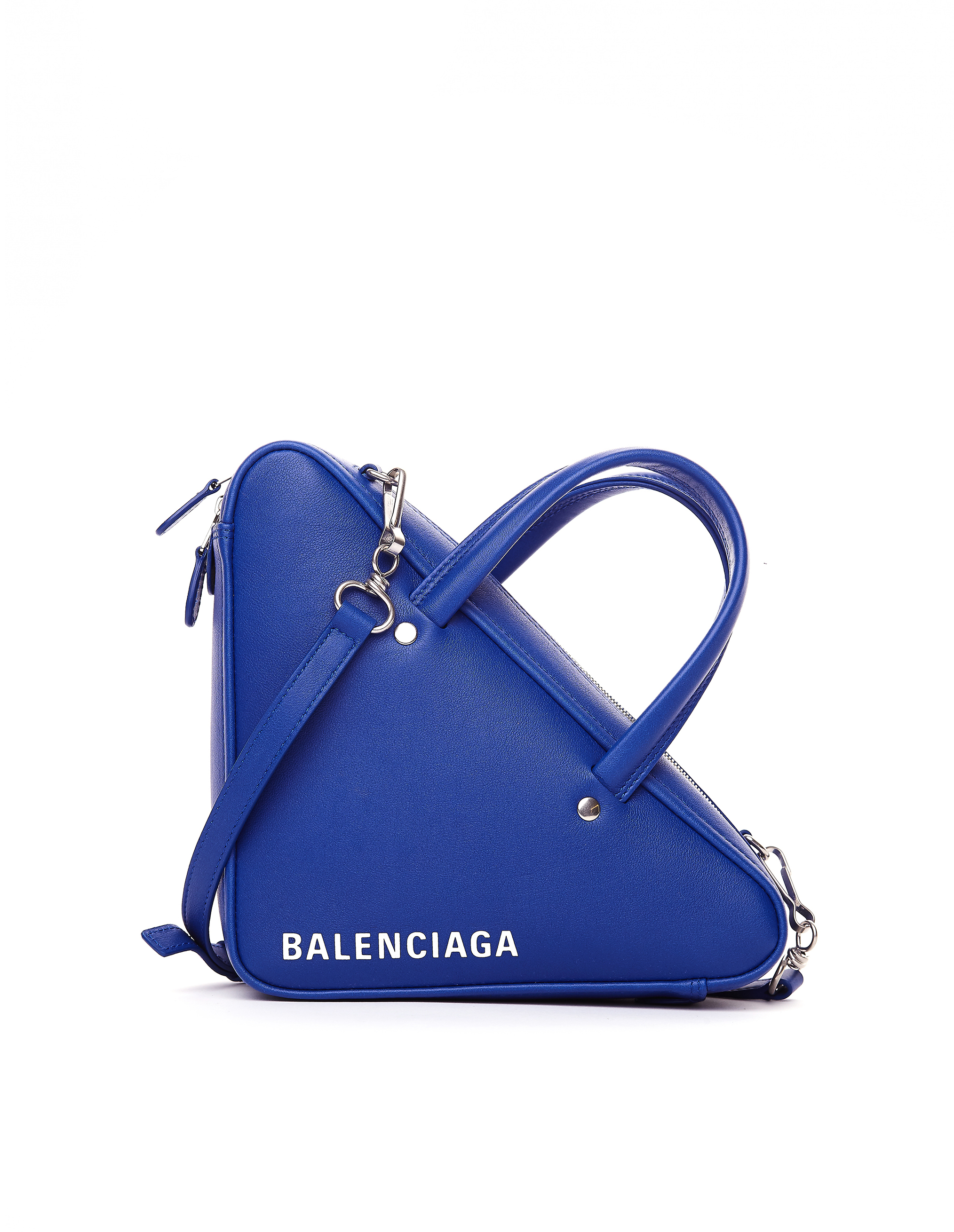 blue balenciaga purse