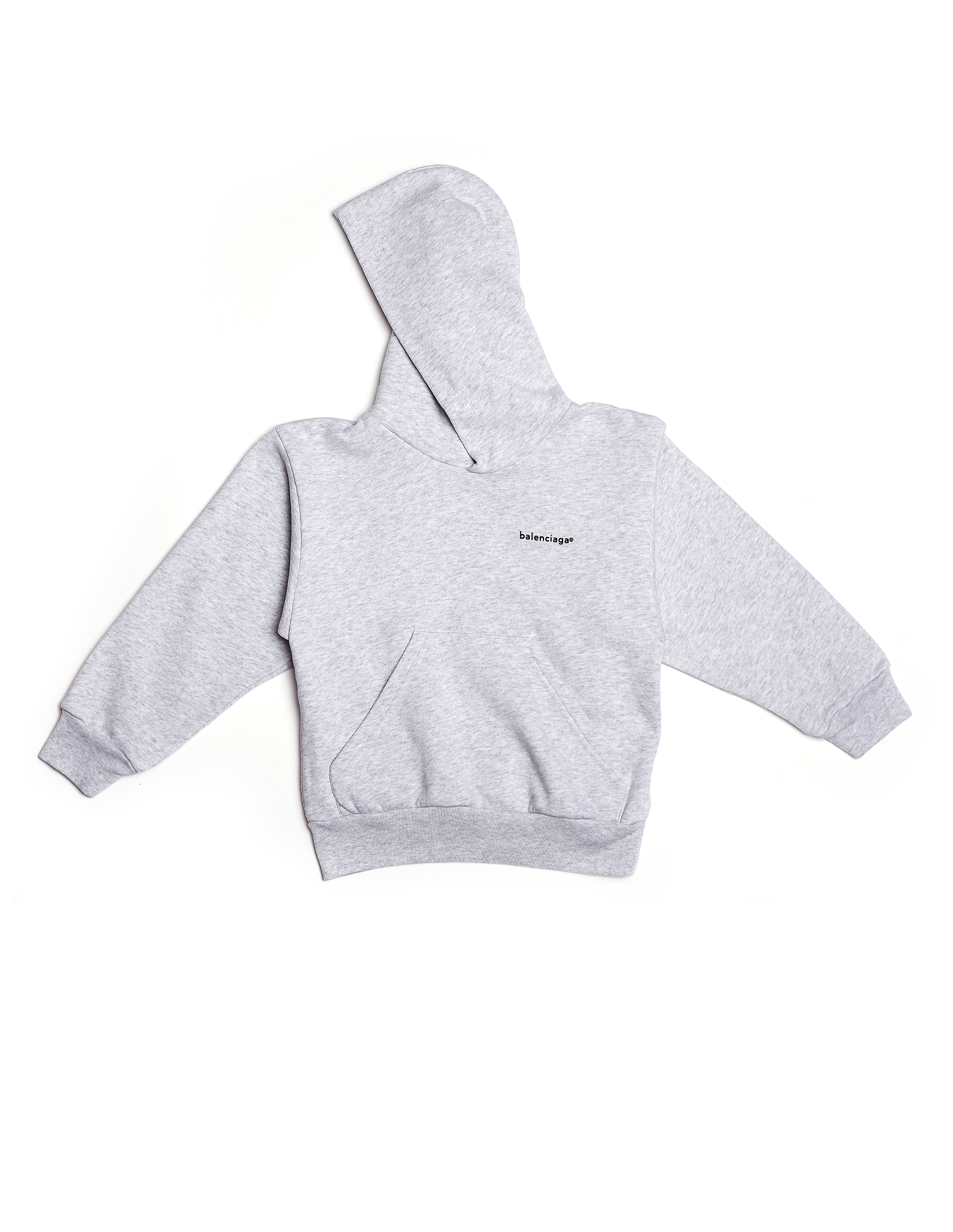 grey balenciaga hoodie