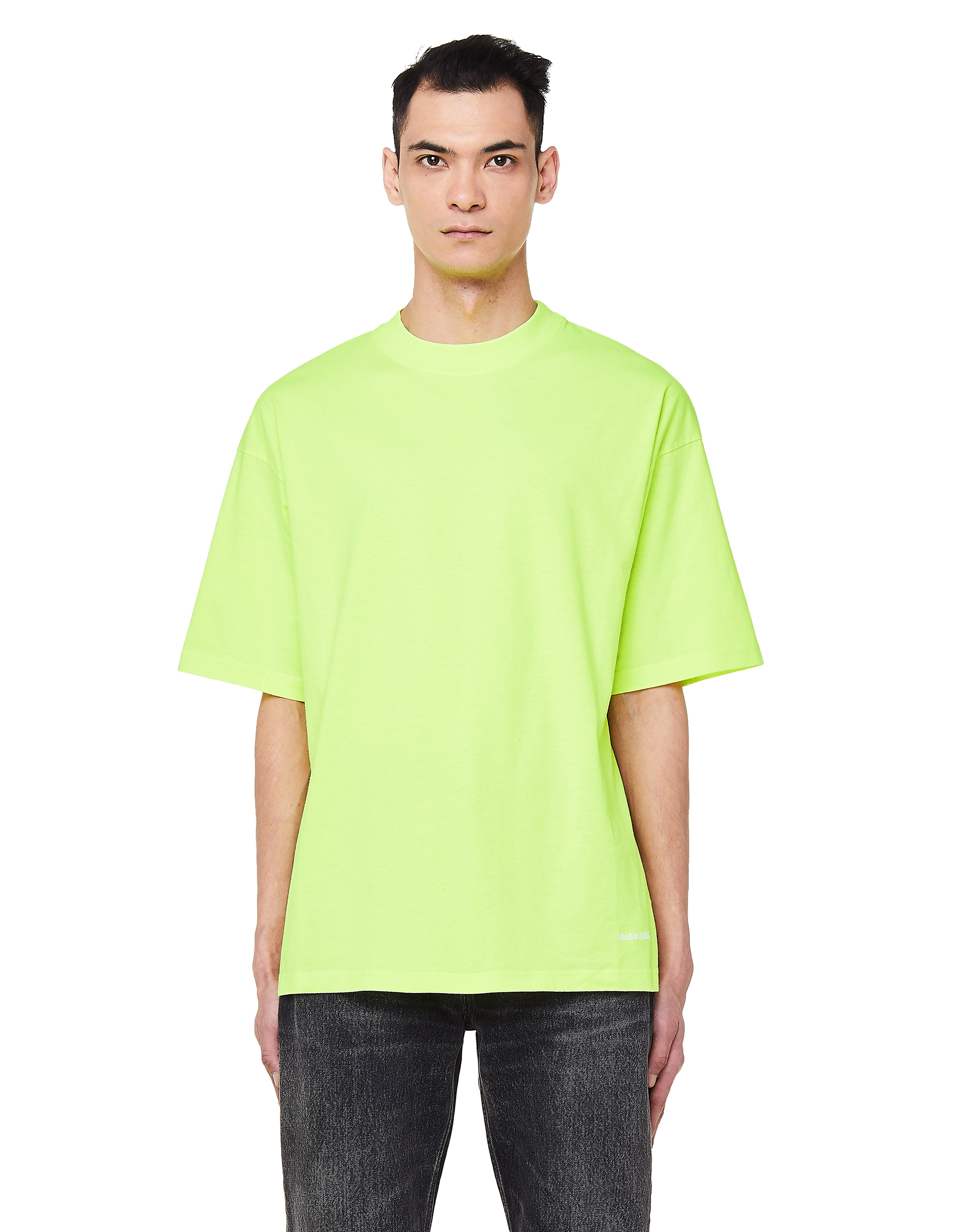 neon balenciaga shirt
