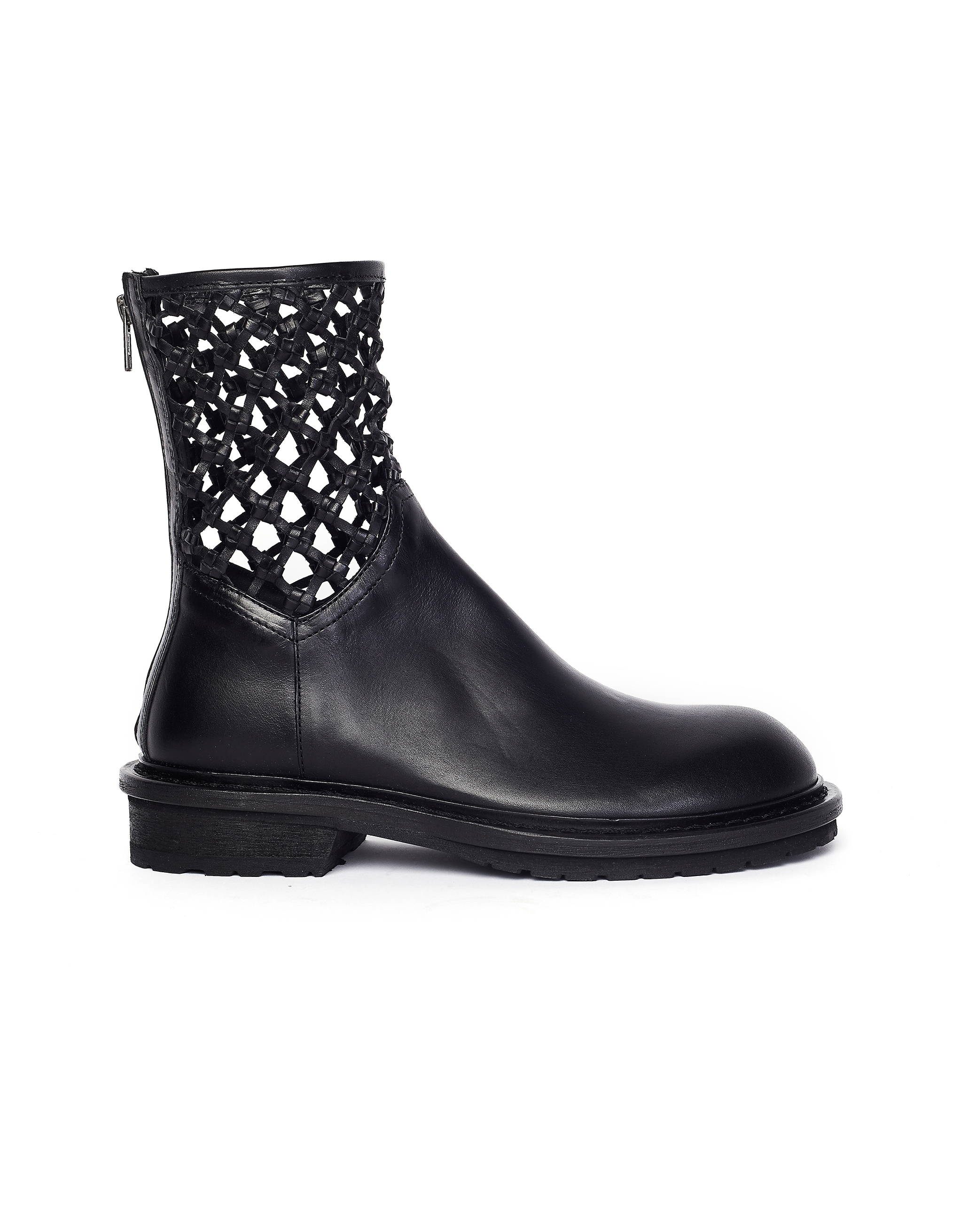 net ankle boots