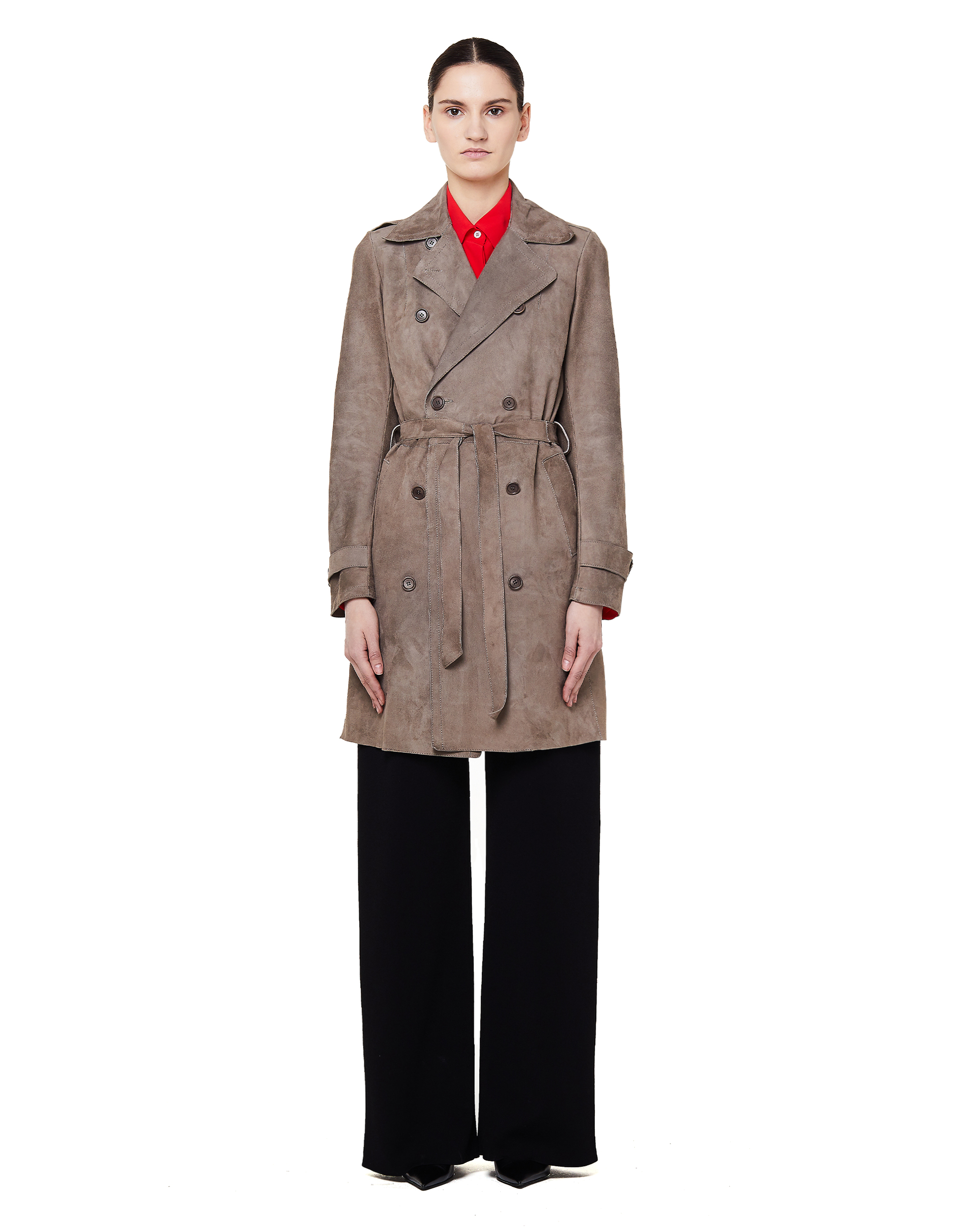 Grey Womens Clothing Coats Short coats Salvatore Santoro Leather Coats in Grey 