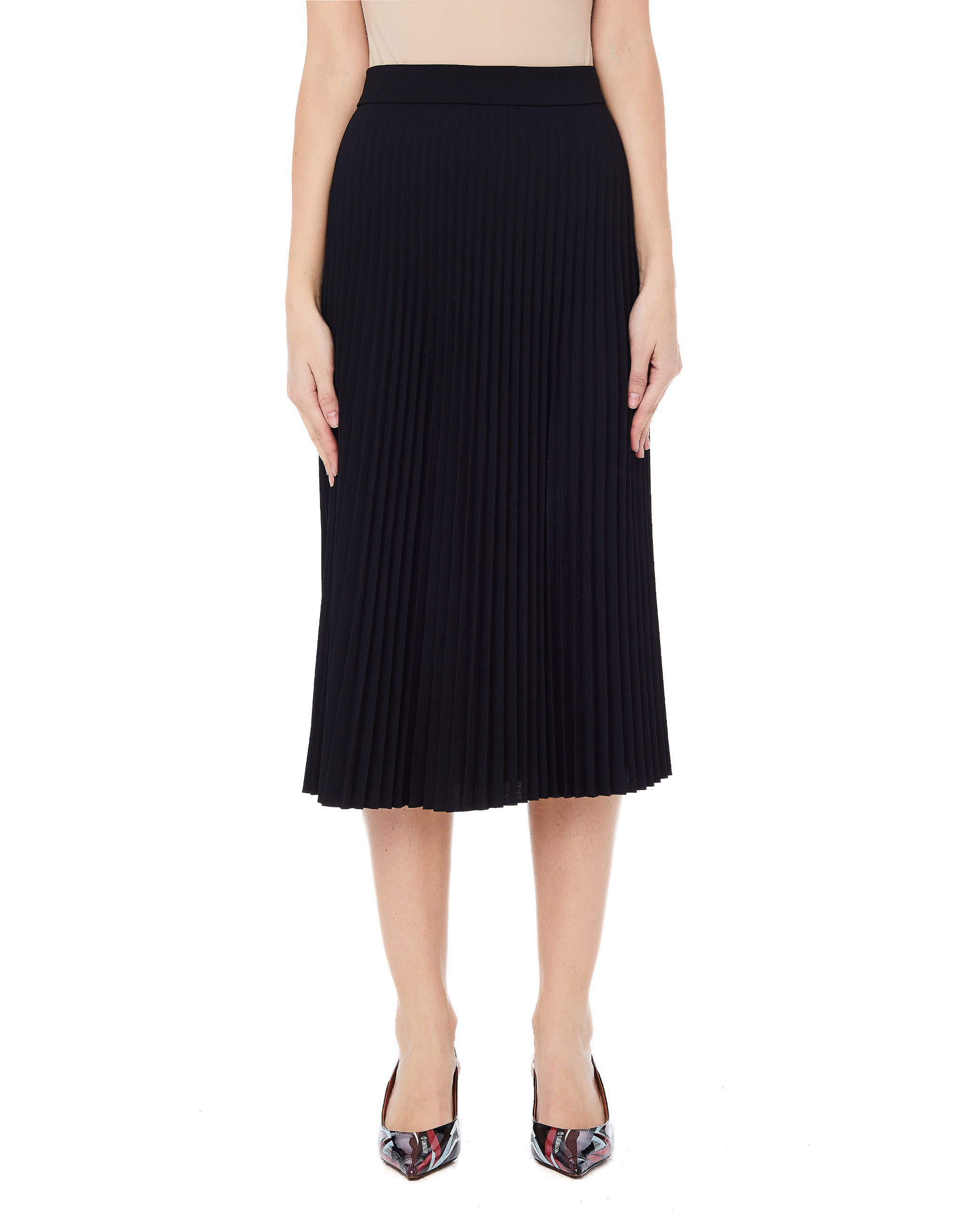 

Black Pleated Skirt