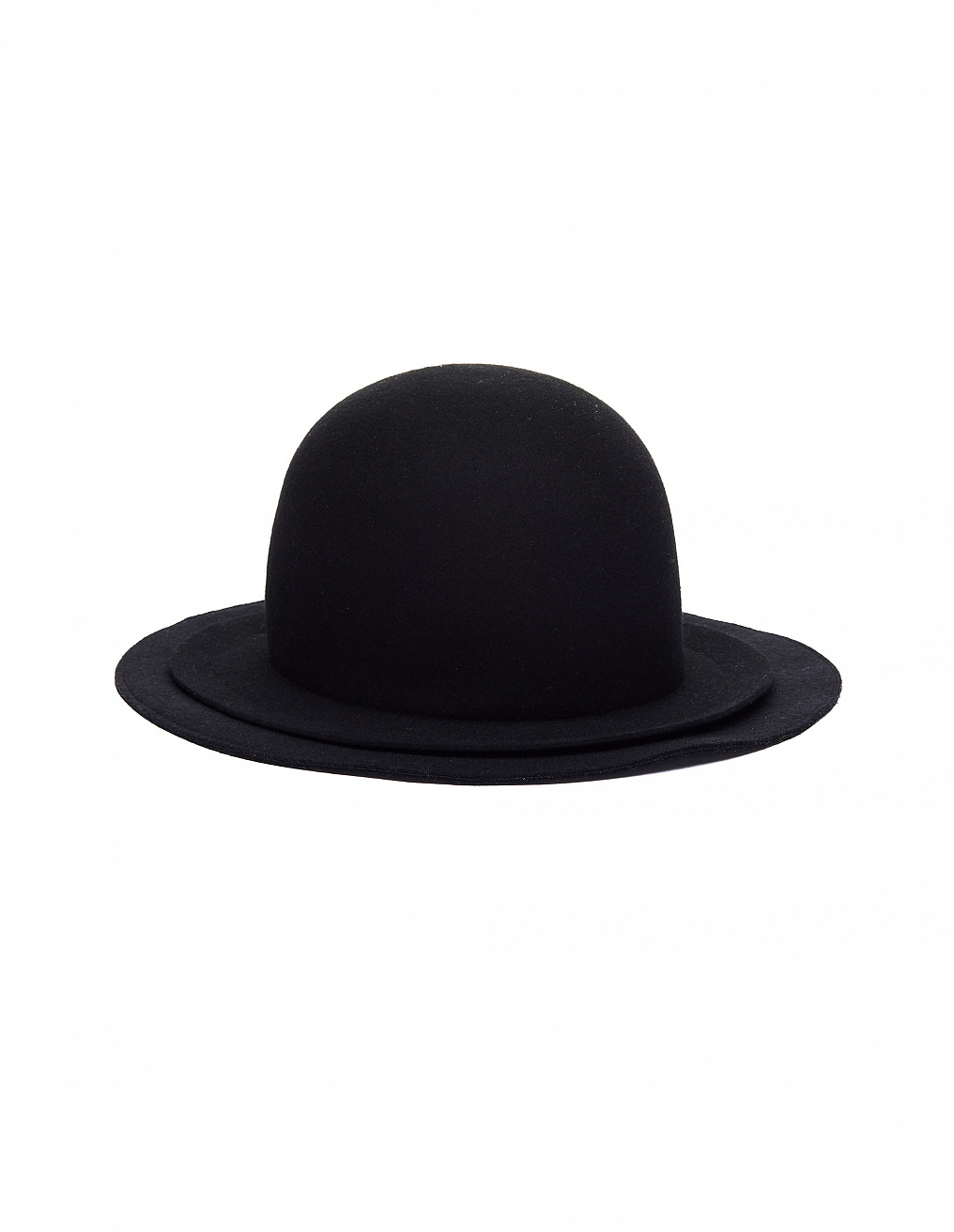 Yohji Yamamoto BLACK WOOL HAT